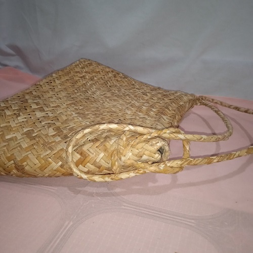 Tas Caneron Tas Rotan Tas Kaneron Tutup Tas Slempang Pria Bahan Kulit Rotan Tas Badui Model Tutup