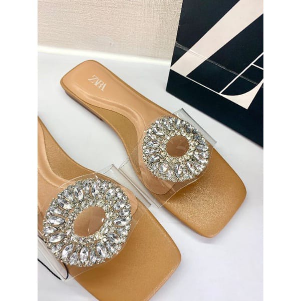 [TANG&amp;YENNY]  NEW!! SENDAL FLAT/SENDAL IMPORT ZARA#2365-2