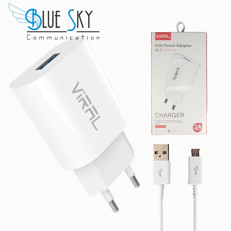 CHARGER VIRAL VL-02 2A FAST CHARGING