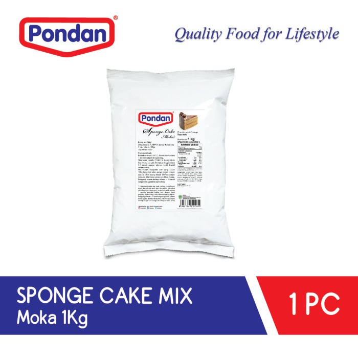 

PROMO [COD] Pondan Sponge Mocca (bulky)