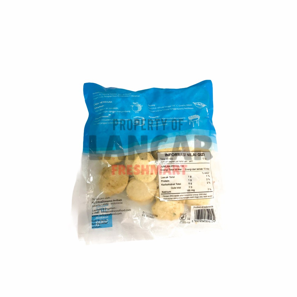 SCALLOP TL 500GR / TEMAN LAUT SCALLOP 500GR