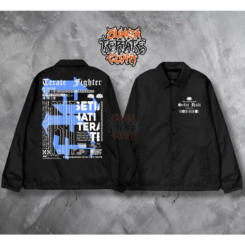 JAKET COACH PSHT JAKET COACH TERATE FIGHTER JAKRT COACH SH TERATE JAKET PARASUT JAKET ANTI AIR TERAT