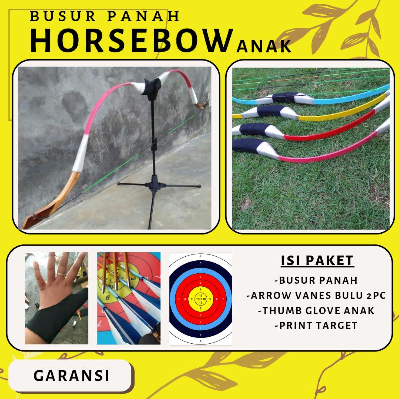 Busur Panah Horsebow Anak Garansi