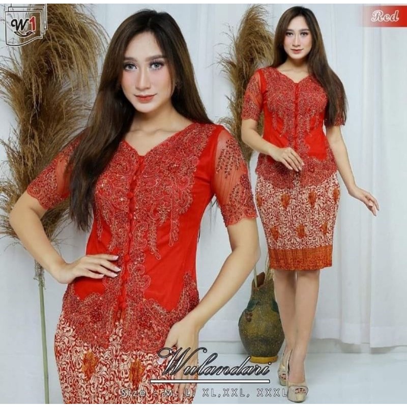 Realpic Stelan Kebaya Wulandari Motif 001 Original Butik