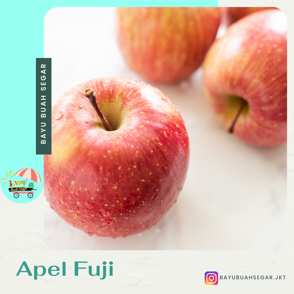 

Buah Apel Fuji Segar