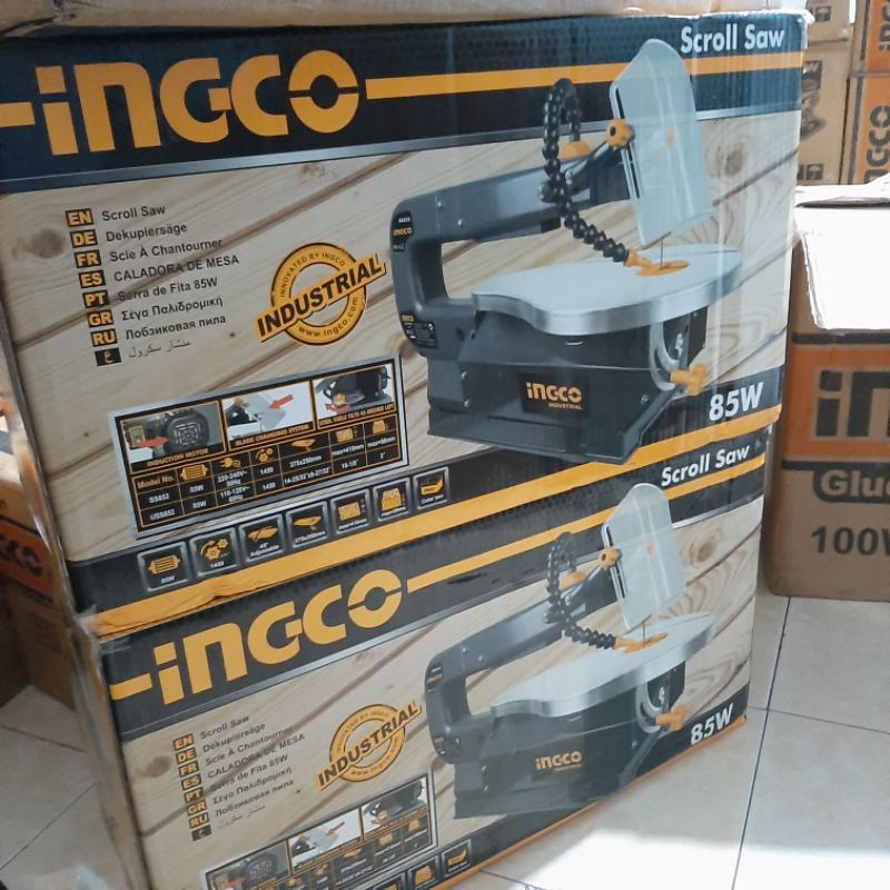 Jual Mesin Gergaji Scroll Saw Ingco SS852 Shopee Indonesia
