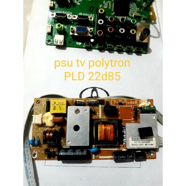 power supply tv polytron PLD 22D85