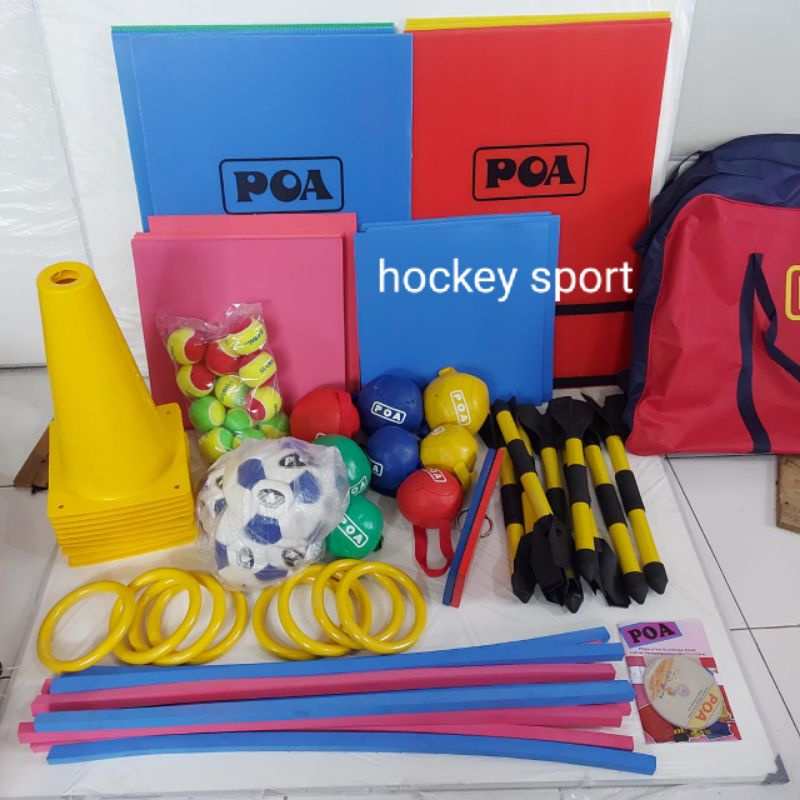 PERALATAN ATLETIK KIDS 1 SET POA
