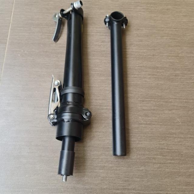 ☜ Handlepost / Tiang Stem TAYA SEPEDA LIPAT 22.2 Alloy telescopic seli p ♬