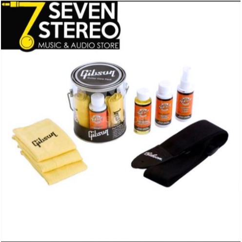 Gibson Clear Bucket Guitar Care Kit