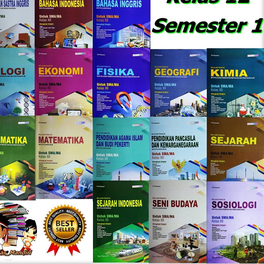 ✧ LKS SMA/MA Kelas 12 | XII Semester 1-2 Viva Pakarindo B.& Sastra Inggris/Bahasa Indonesia/Bahasa I