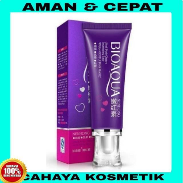 Original 100 Cream Bioaqua Nenhong Pemerah Bibir Puting Payudara Shopee Indonesia
