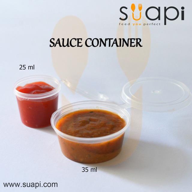 Tempat Sauce - Sauce Container Suapi - Sauce Container Plastik 35 Ml