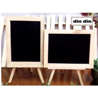 

Papan Tulis hitam kapur ukuran A5 gratis penyanggah/tripod