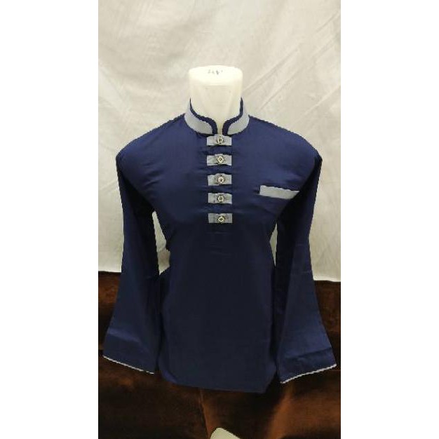 Baju Koko pria Baju koko al sunnah trend terbaru lebaran 2019 Murah