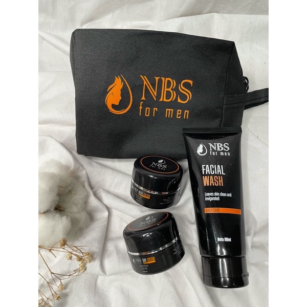 NBS For Men Skincare Perawatan Wajah Pria Cream Pria BPOM Original