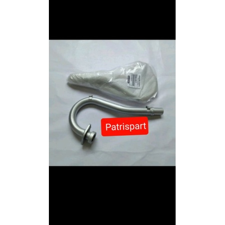 Pipe pipa knalpot leher knalpot depan klx 150S klx 150 S original kawasaki