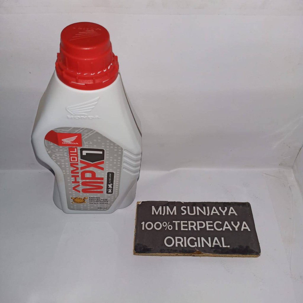 Oli AHM MPX 1 MPX1 800ml Motor HONDA Bebek ORIGINAL SAE 10W-30