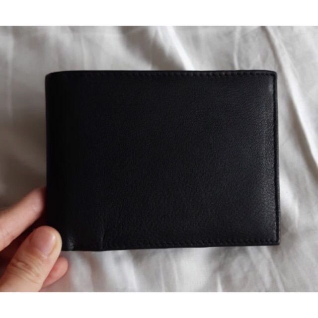 Vera Pelle Dompet Pria Hitam Kulit