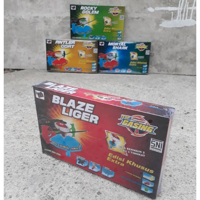 Mainan Gasing Arena Tor Blade Edukasi - Set Gangsing Anak Edukatif