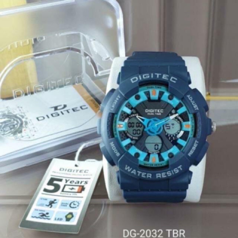 Jam Tangan Pria Digitec Watch DG2032 T / DG 2032 T / DG-2032 T Original