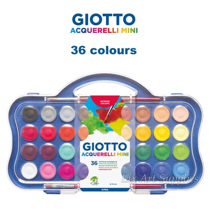 

Giotto Acquerelli Mini Watercolor Set 36 / Giotto Watercolor Mini 36