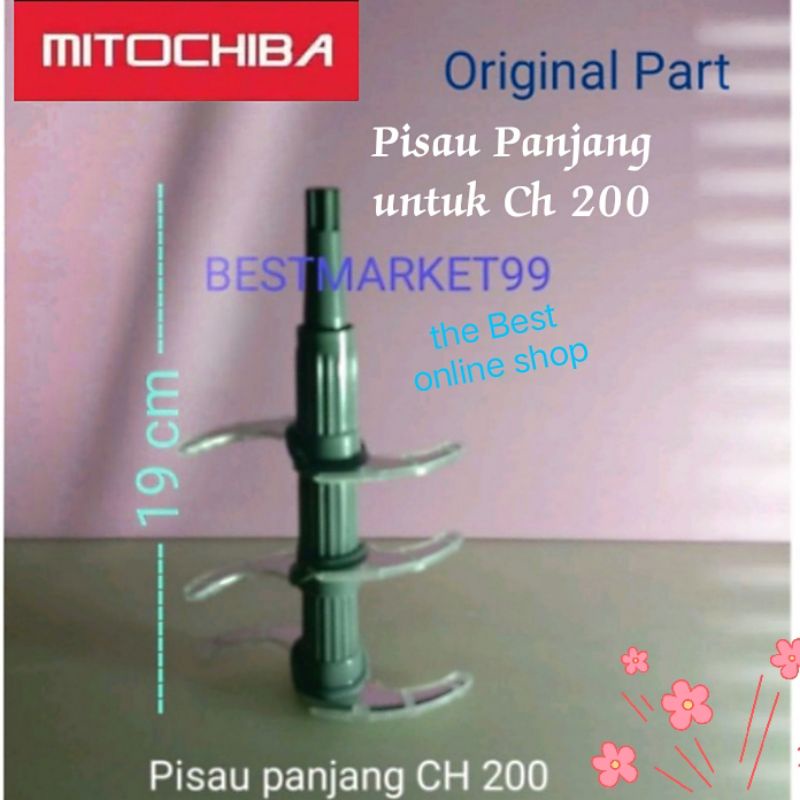 Pisau Panjang Mitochiba Ch 200 komplit  / bisa buat Ch 100