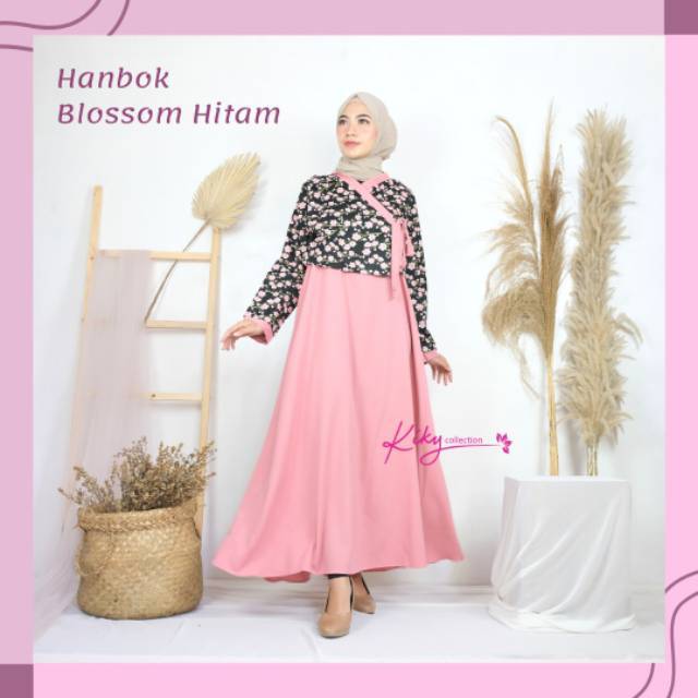 Original Gamis kimono / Hanbook korea, Katun Jepang Ori Ity Creep Premium
