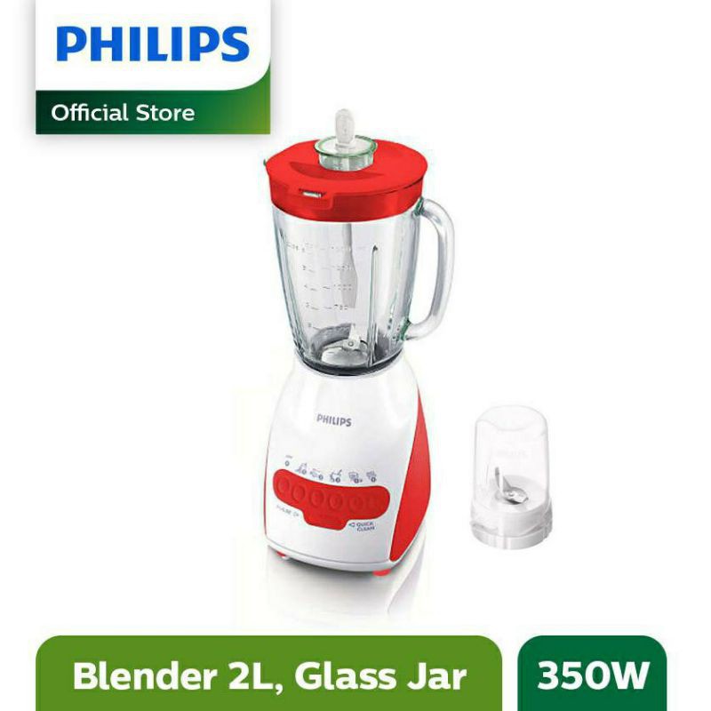 Philips Blender HR2116/60 Merah