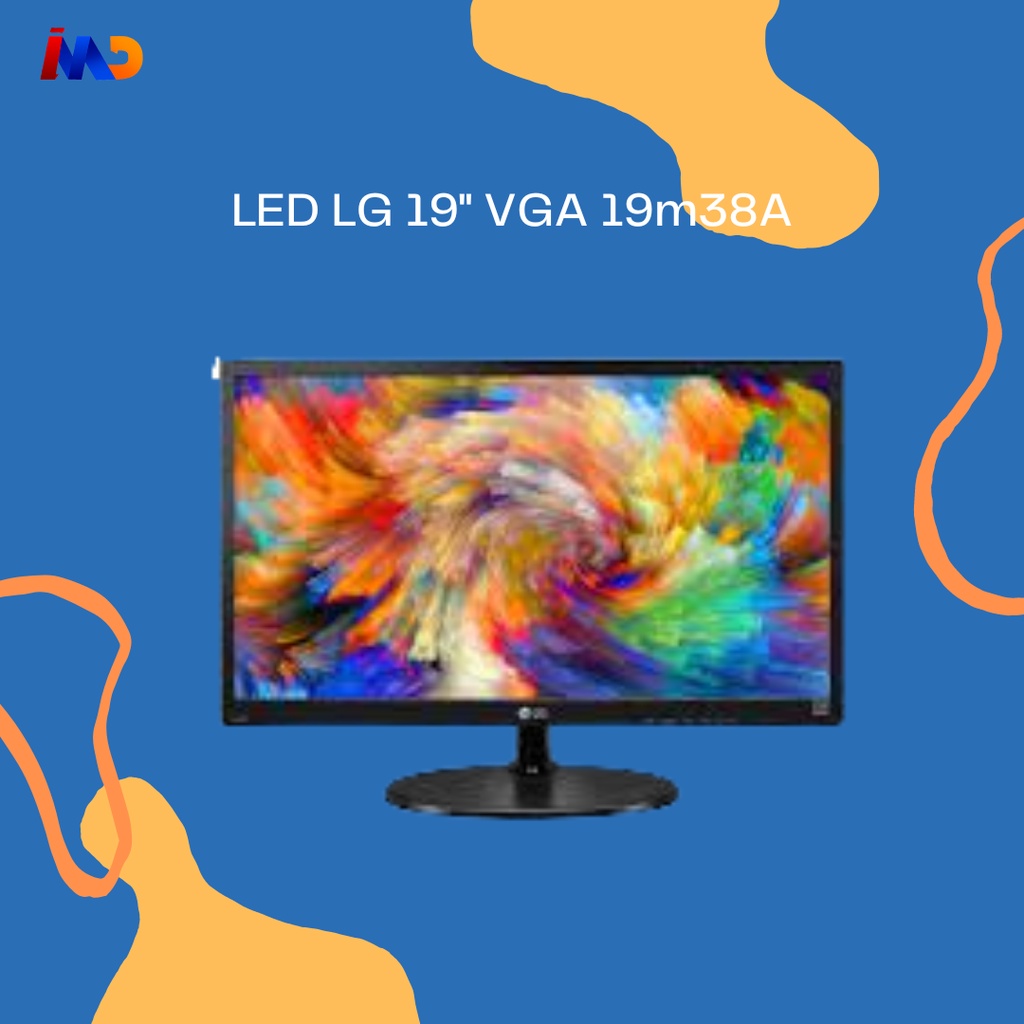 Jual MONITOR LED LG 19" 19M38A-B DISPLAY FULL HD 60Hz | Shopee Indonesia