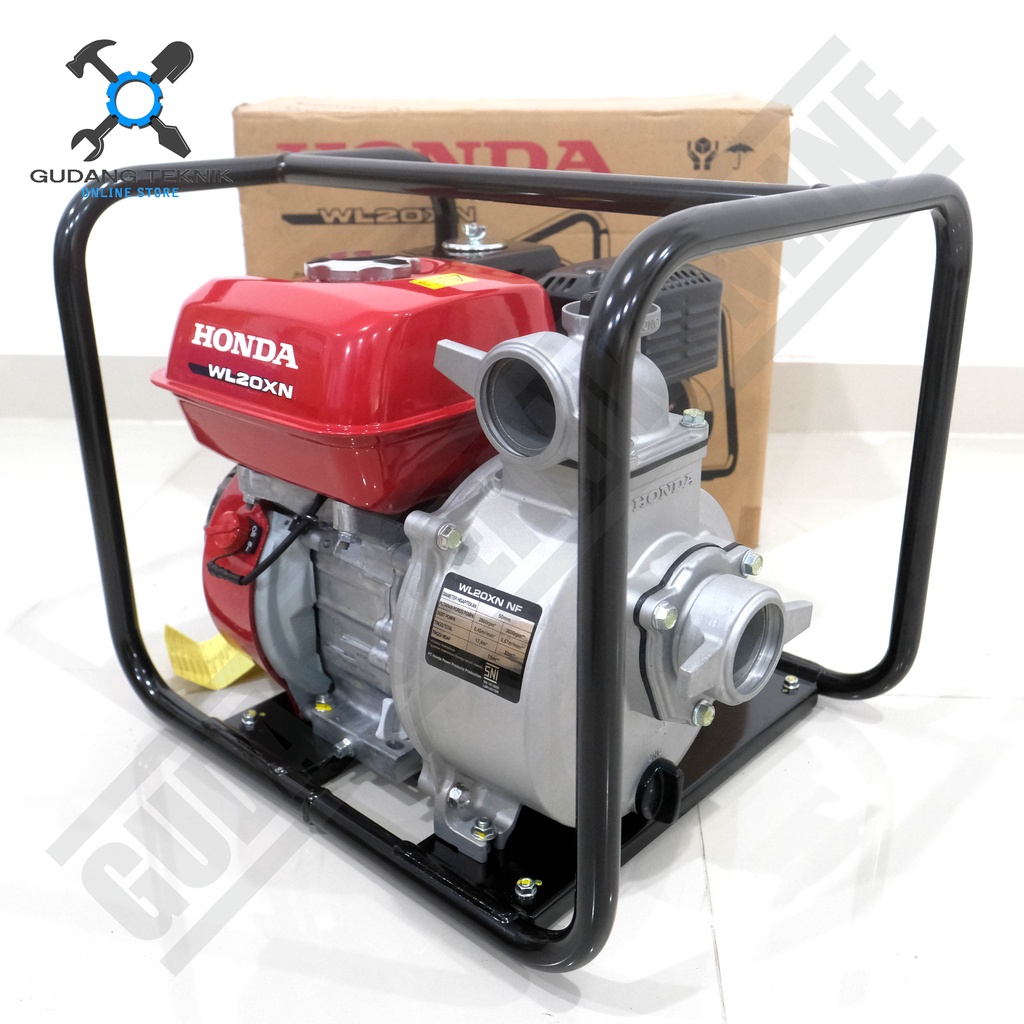 Water Pump 2&quot; HONDA WL20XN GP160 / Mesin Waterpump Alkon 2 Inch - Pompa Air Irigrasi Sawah WL 20 XN HONDA