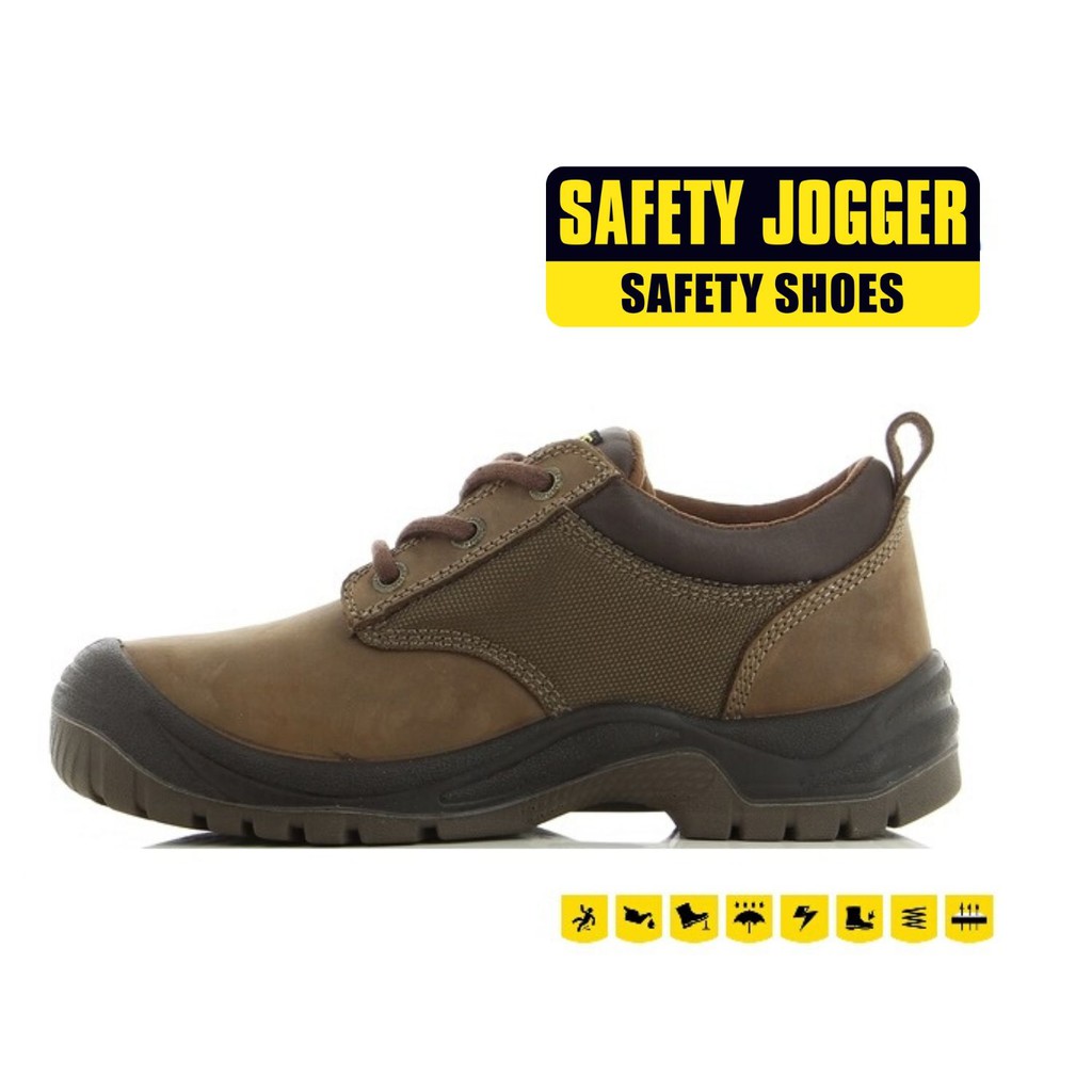 Sepatu Safety JOGGER SAHARA BROWN S3 SRC