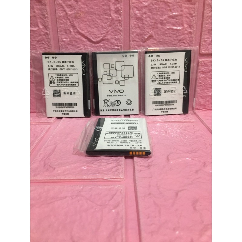 BATTERY BATRAI BATRE BATERAI VIVO Y21 Y22 BK-B-65  BKB65 ORIGINAL