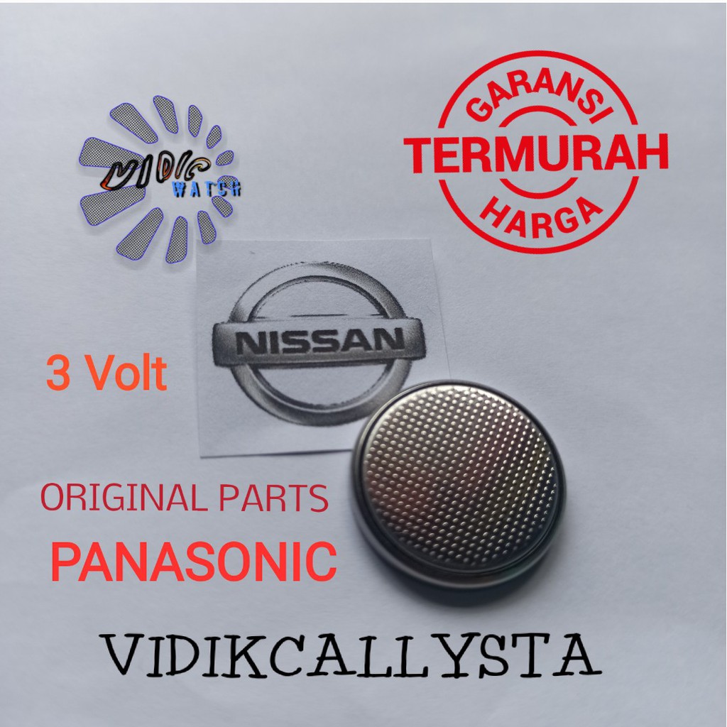 BATRE BATREI KUNCI REMOTE MOBIL NISSAN GRAND LIVINA X-GEAR JUKE ORI BATERAI