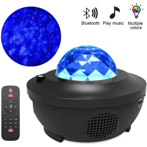 Lampu Tidur Proyektor BintangPlus Speaker Koneksi Bluetooth With Remote Kualitas Bagus Punya