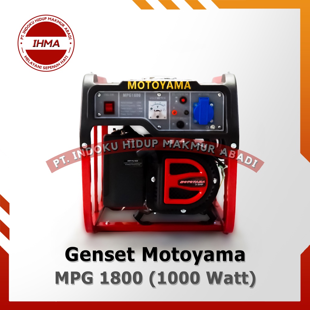 Genset Listrik Bensin Motoyama MPG 1800 - Gasoline Generator