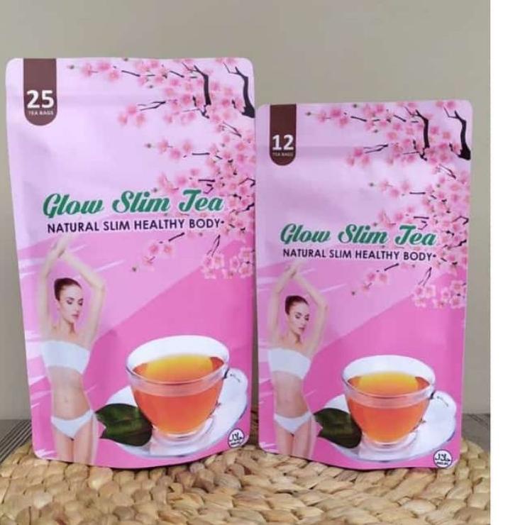 

Ready GLOW SLIM TEA / TEH PELANGSING ISI 12 PCS 25 PCS B80