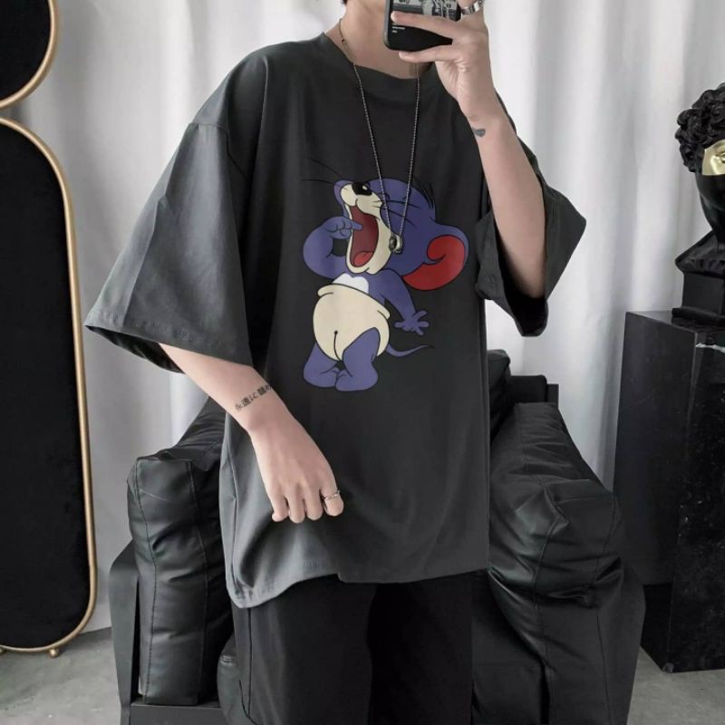 jerry oversized tee✨korean style | ulzzang | kpop idol kaos pria wanita | aesthetic fashion outfit