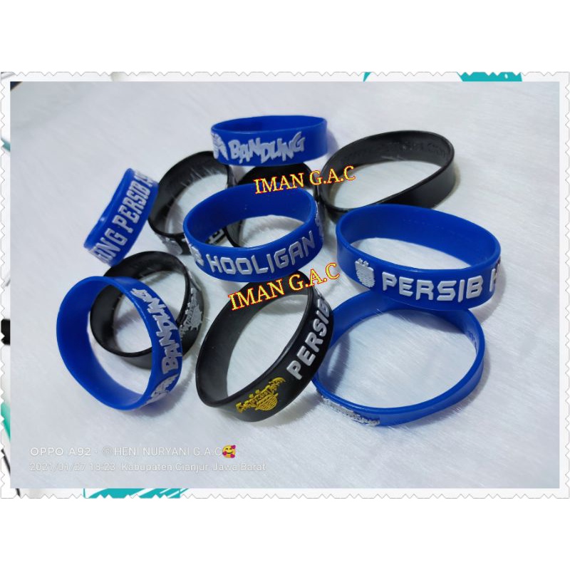 gelang karet persib bandung