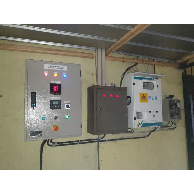 Panel ATS Otomatis genset 5-40 kva