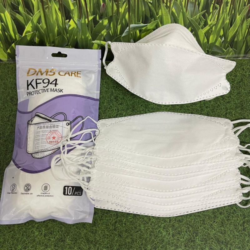 KF94 White - DMS Care 1Koli isi 220 Pack - 1 Pack isi 10pcs