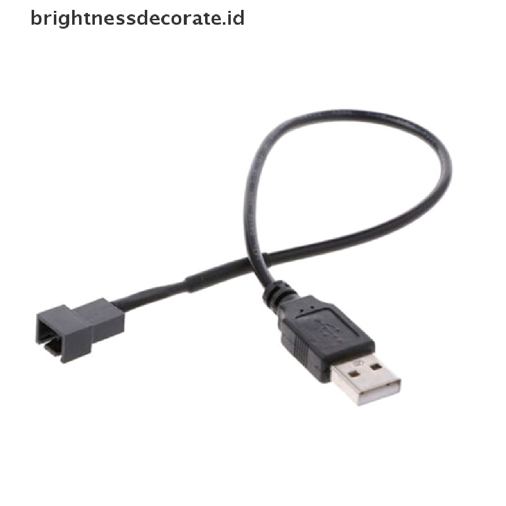 5v Kabel Adapter Konektor Usb 2.0a Male Ke 4 Pin Untuk Kipas Pc