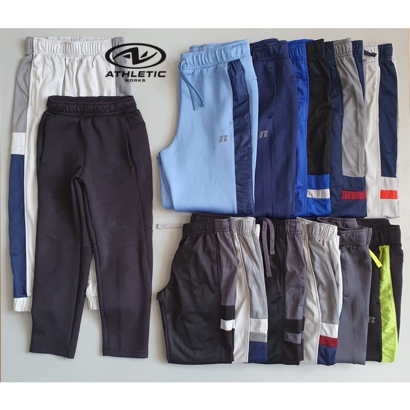 Jogger anak Athletic Work Unisex x Russell original
