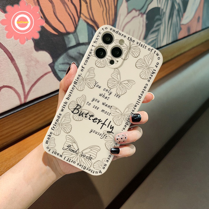 Soft Case TPU Motif Kupu-Kupu Untuk Xiaomi Redmi 10A 10 9C Nfc 9 9A 9T Poco X3 Nfc X3 Pro M3 Note 10 10S 10 Pro Max 9 8 Butterfly