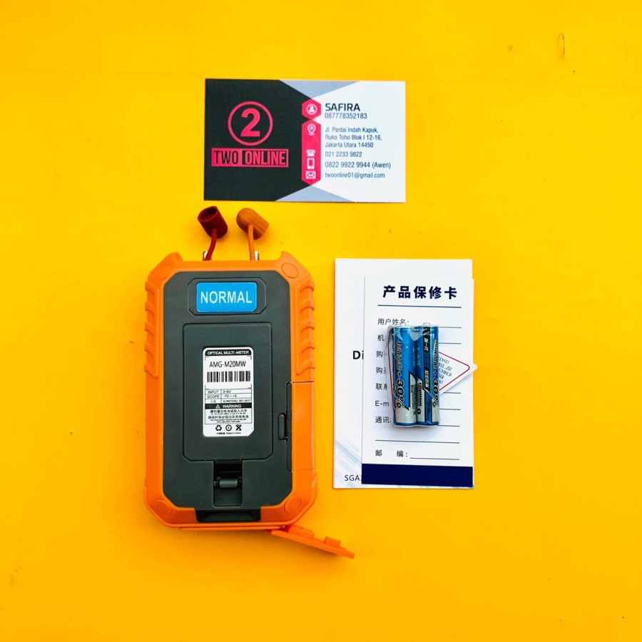 OPM 3 in 1 VFL Network Cable Test 3 in 1 Optical Power Meter (BATERAI)