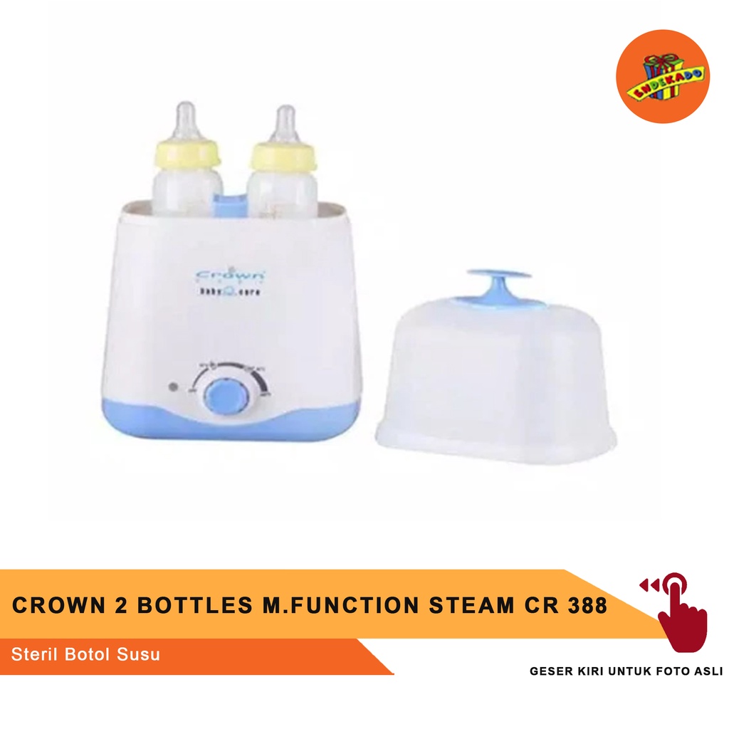 CROWN MULTIFUNCTION STEAMING CENTER CR 388 - Steril Botol Makassar