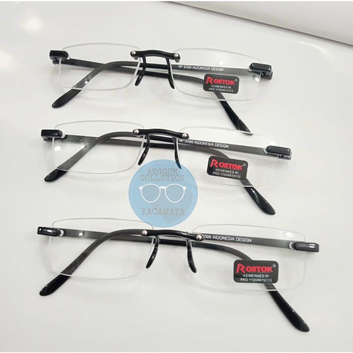Order Langsung kacamata Baca Plus Bor kotak pria wanita Diskon