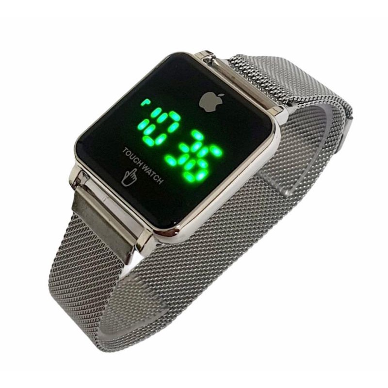 Jam Tangan Pria  Wanita iphone LED Tousch Screen Rantai Pasir Best Seller
