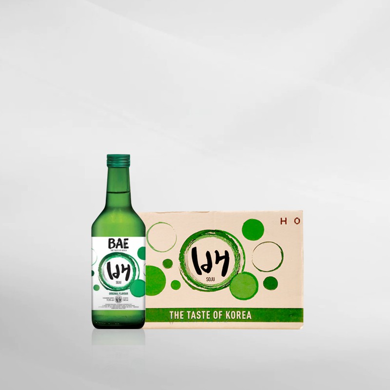 Promo 1 Ctn ( 20 Btl ) Bae Soju Original 360 ml ( Original &amp; Resmi By Vinyard )