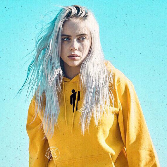 Billie Eilish Logo Hoodie Shopee Indonesia